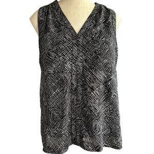 Womens Top Size Medium Gray Indie Skater Classic Summer Flowy Comfortable Sports